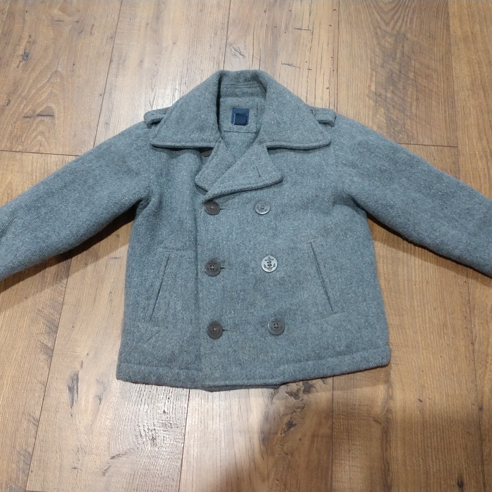 Boys Gap wool peacoat